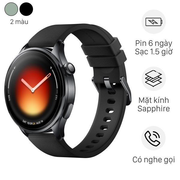 Xiaomi Watch 5 47 mm dây cao su Fluoro