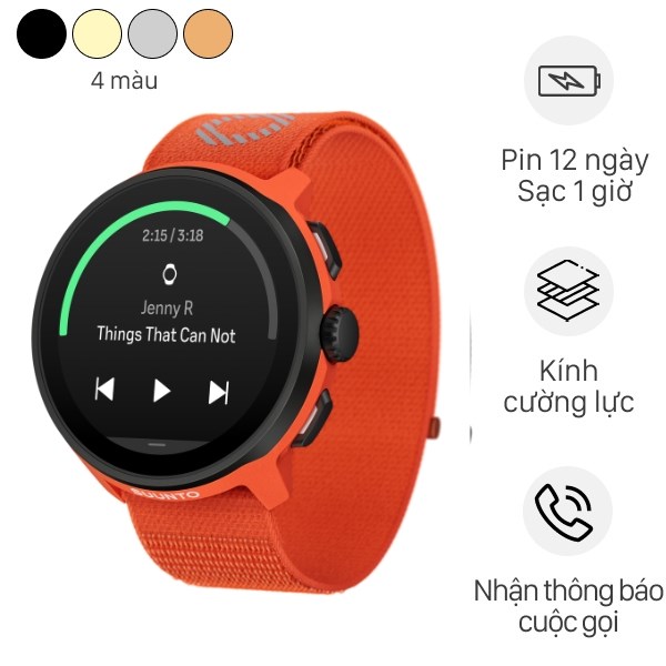Suunto Run 46mm dây nylon