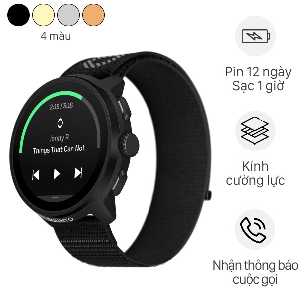 Suunto Run 46mm dây nylon