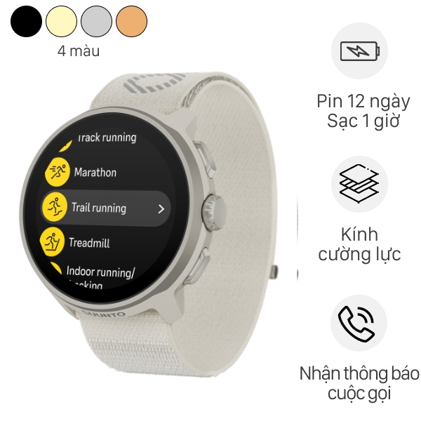 Suunto Run 46mm dây nylon