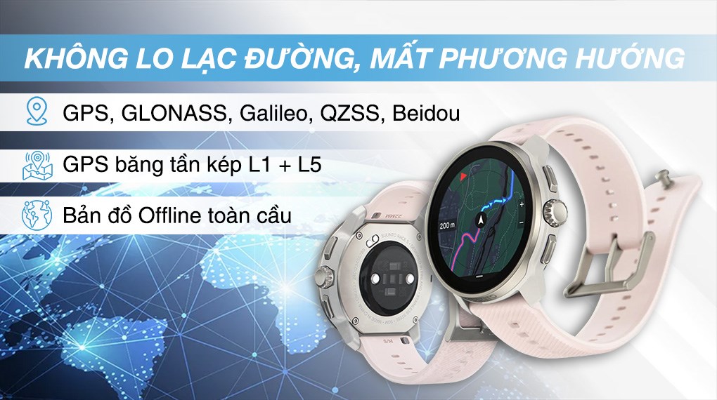 Suunto Race S 45mm dây silicone