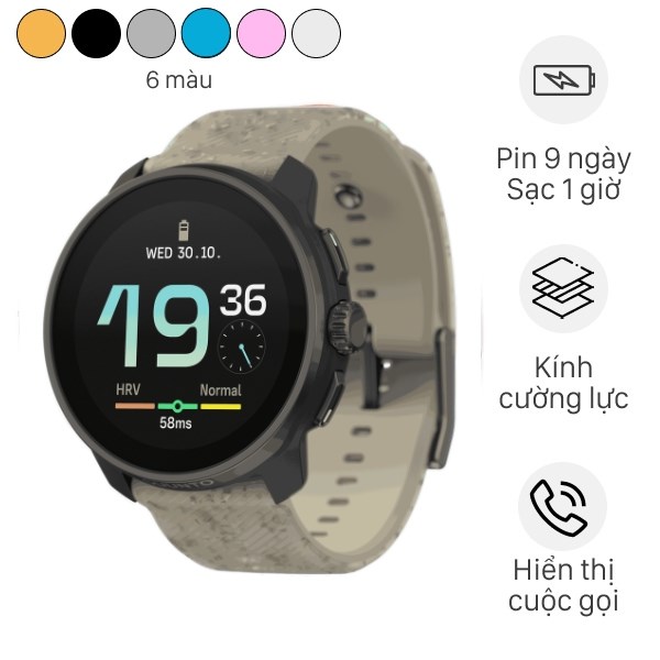 Suunto Race S 45mm dây silicone