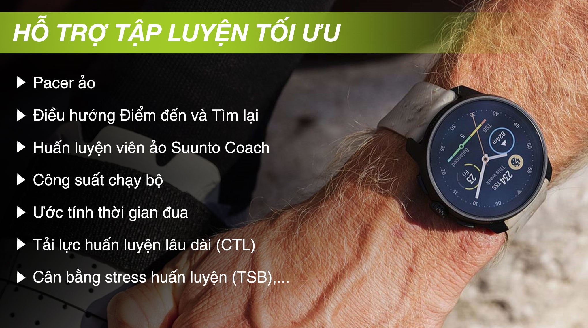 Suunto Race S Titanium 45mm dây silicone