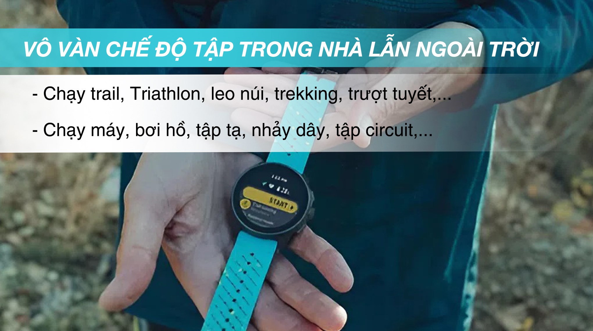 Suunto Race S Titanium Courtney 45mm dây silicone