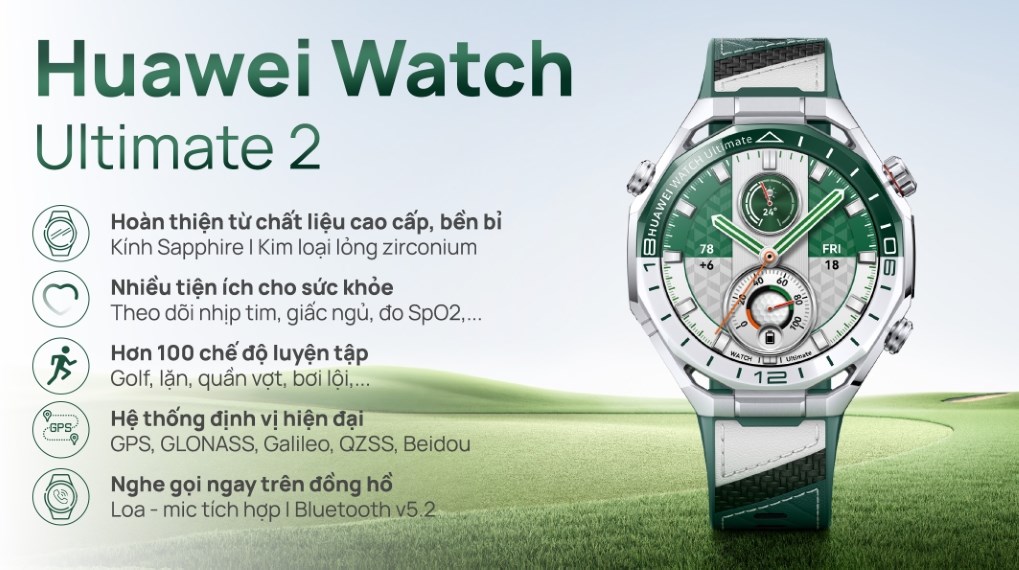 Huawei Watch Ultimate 2 47.8mm dây composite