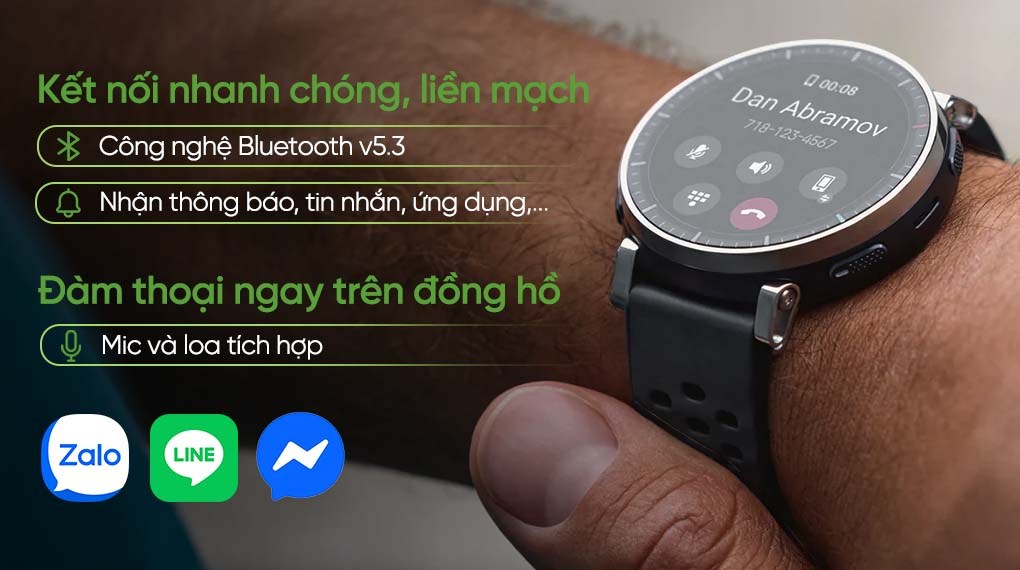 Amazfit Active 3 Premium 46mm dây silicone