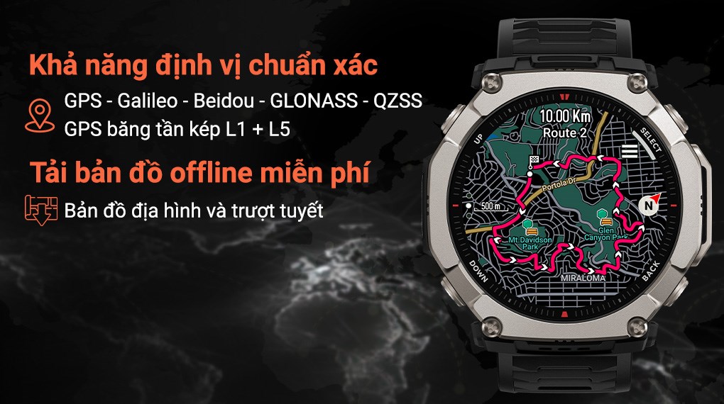 Amazfit T-Rex Ultra 2 51mm dây silicone