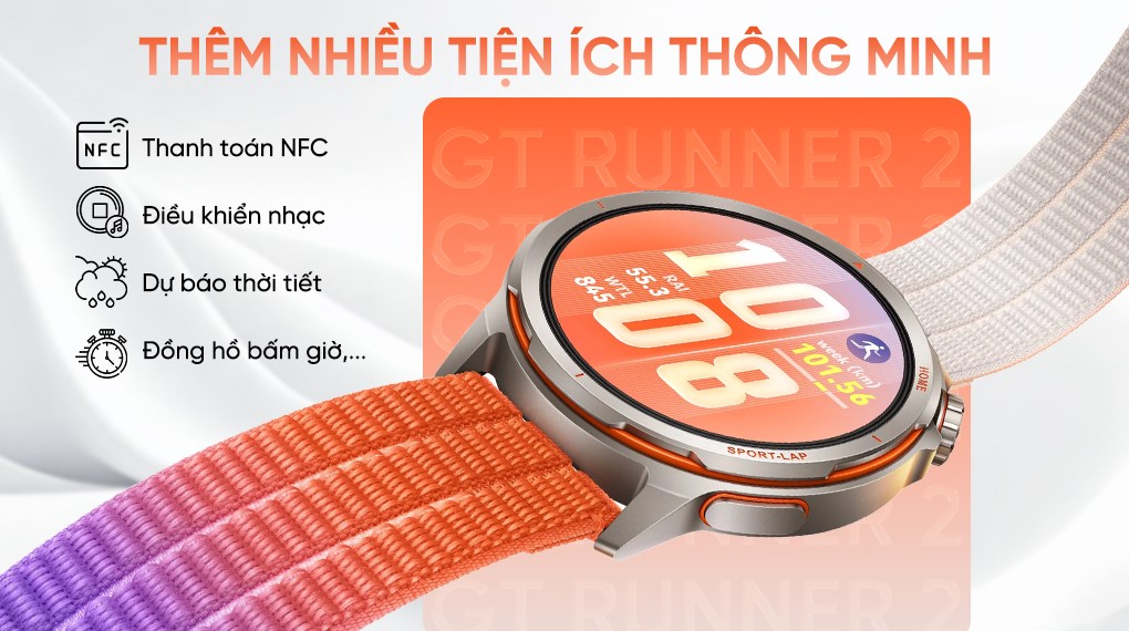 Huawei Watch GT Runner 2 43.5mm dây Nylon