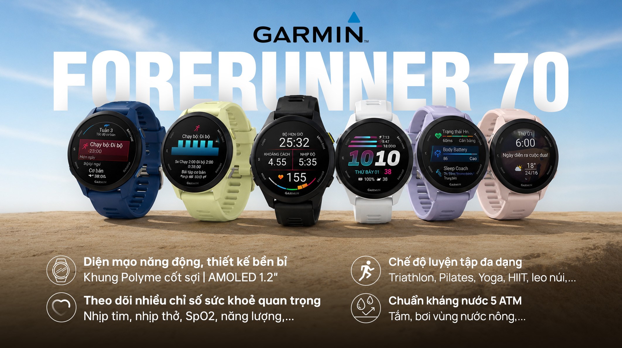 Garmin Forerunner 70 Garmin Forerunner 70