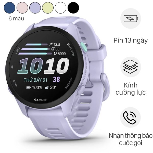 Garmin Forerunner 70 42.6mm dây silicone