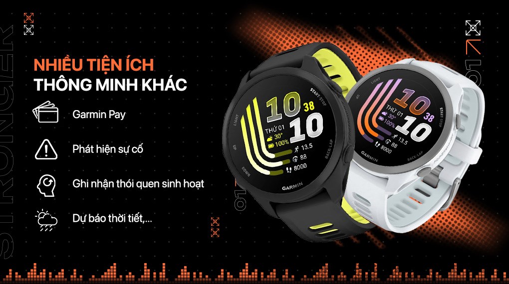 Garmin Forerunner 170 42.6mm dây silicone