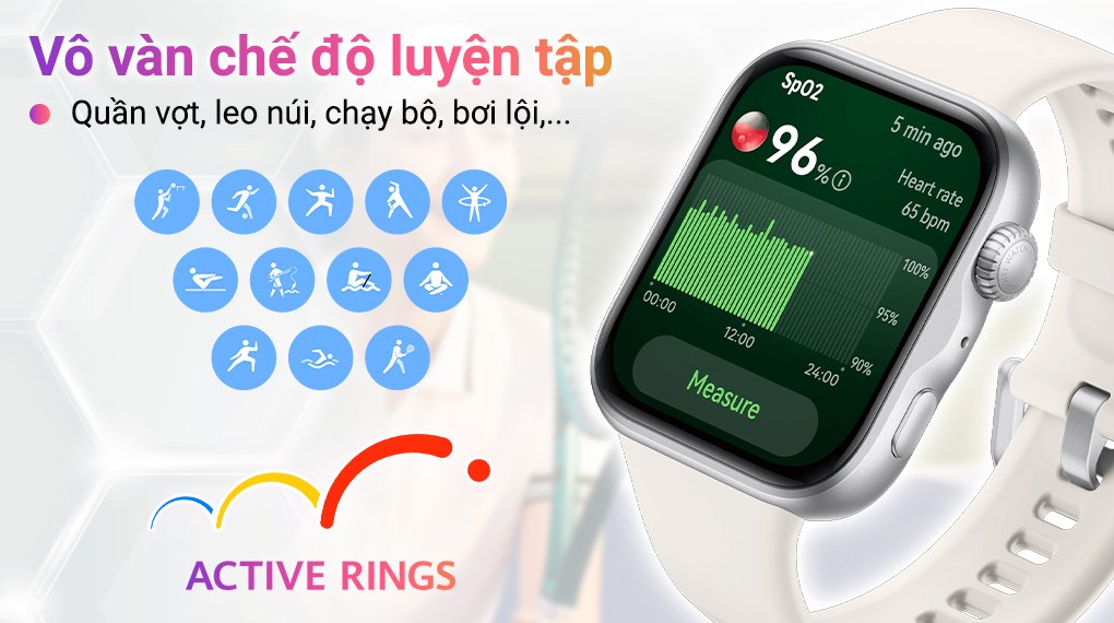 Huawei Watch Fit 5 42.9mm dây Fluoro