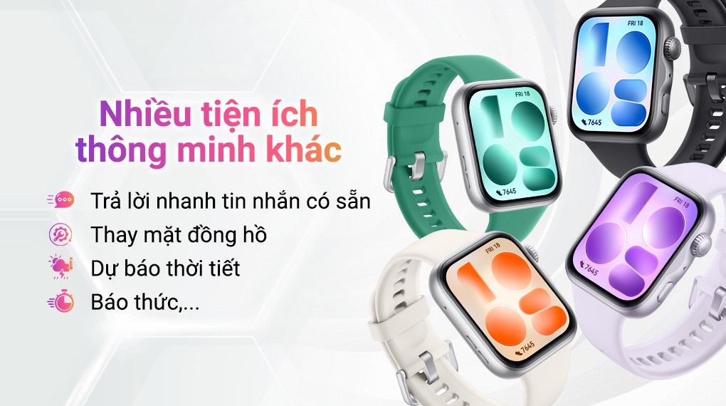 Huawei Watch Fit 5 42.9mm dây Fluoro