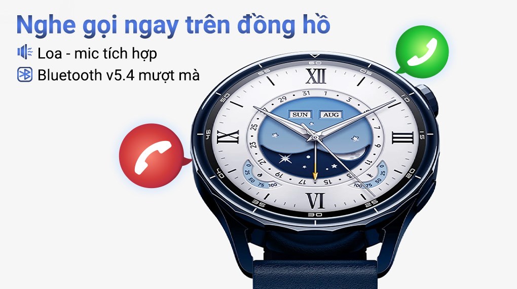 Xiaomi Watch S5 46mm viền gốm dây da