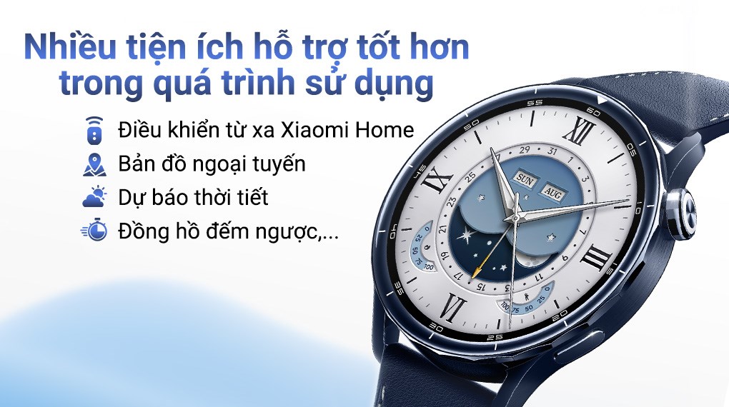 Xiaomi Watch S5 46mm viền gốm dây da