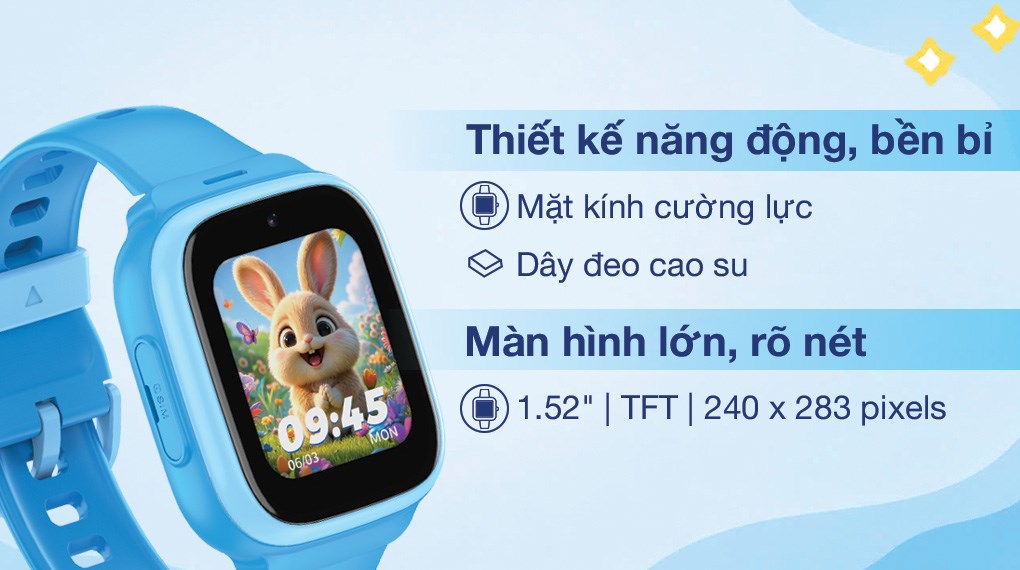 Đồng hồ định vị trẻ em Kidcare Sight S5 4G