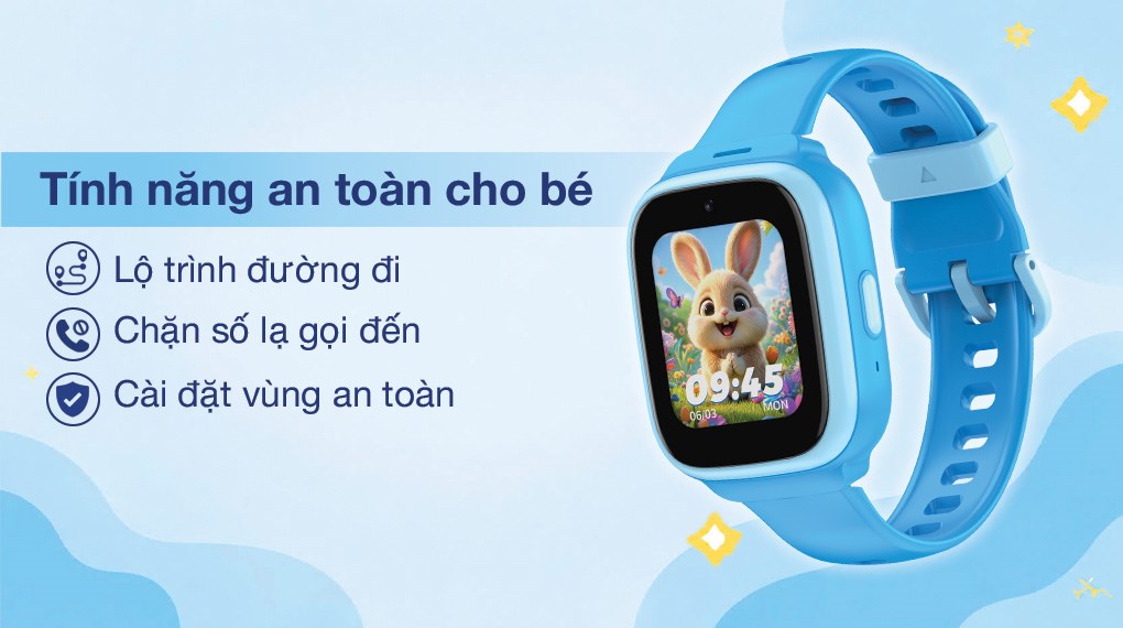 Đồng hồ định vị trẻ em Kidcare Sight S5 4G