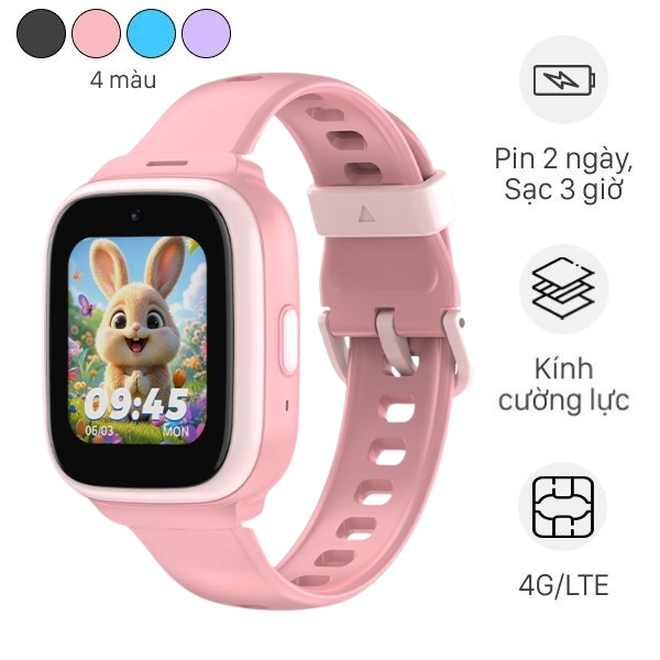 Kidcare Sight S5 4G 47mm dây cao su