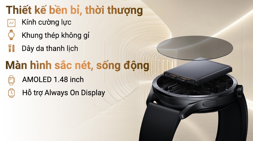 Xiaomi Watch S5 46mm dây cao su Fluoro