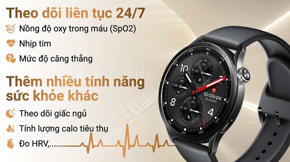 Xiaomi Watch S5 46mm dây cao su Fluoro