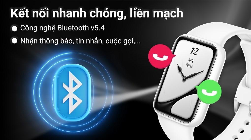 Vòng đeo tay thông minh Mi Band 10 Pro viền gốm