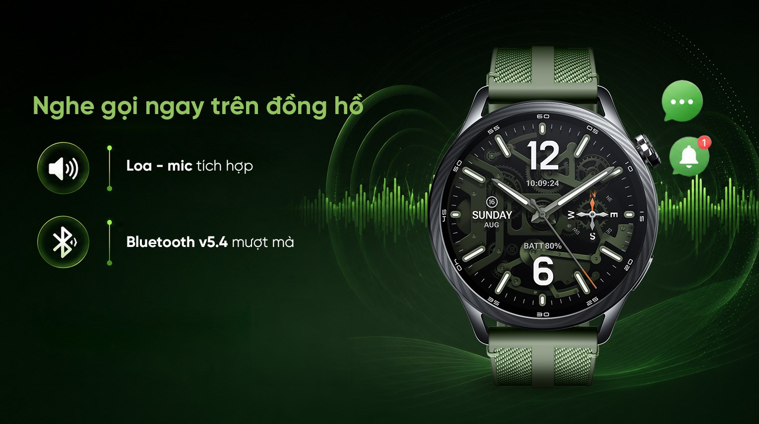 Xiaomi Watch S5 46mm viền Carbon dây Woven