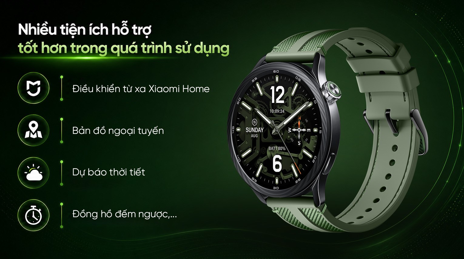 Xiaomi Watch S5 46mm viền Carbon dây Woven