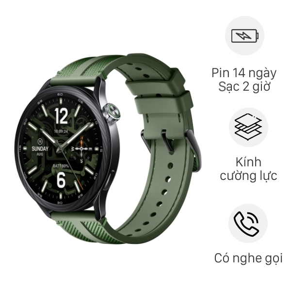 Xiaomi Watch S5 46mm viền Carbon dây Woven