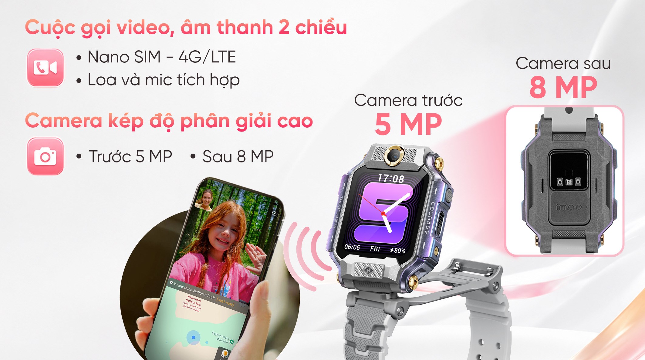 Đồng hồ định vị trẻ em imoo X10