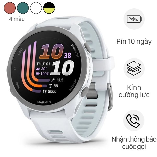 Garmin Forerunner 170 Music 42.6mm dây silicone