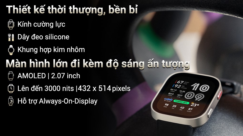 Amazfit Bip Max 49.5mm dây silicone