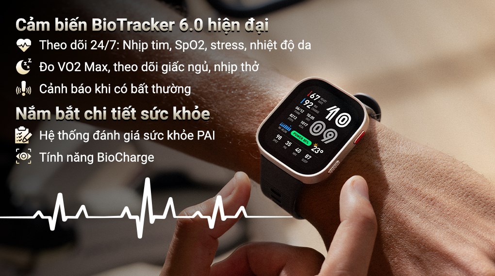 Amazfit Bip Max 49.5mm dây silicone