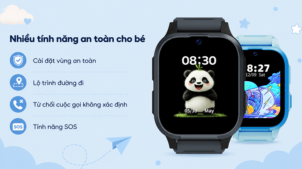 Đồng hồ định vị trẻ em Tammi Watch Kid Plus