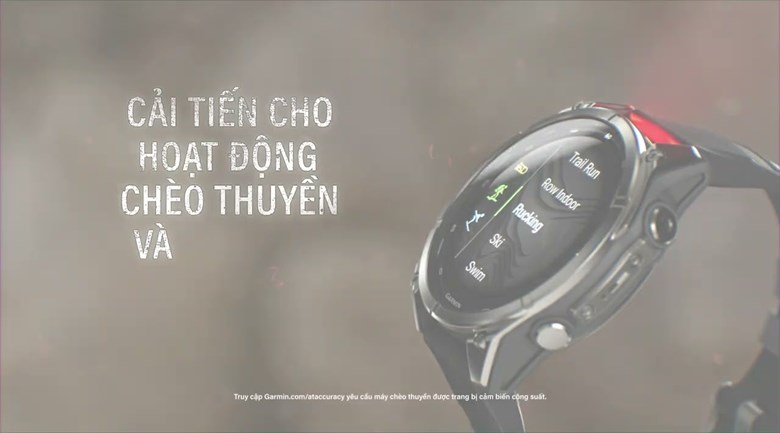 Garmin Fenix 9 Sapphire 51mm viền Titanium Carbon dây silicone - 8
