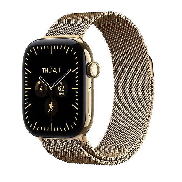 Apple Watch Series 12 GPS + Cellular 42mm viền Titanium dây Milan
