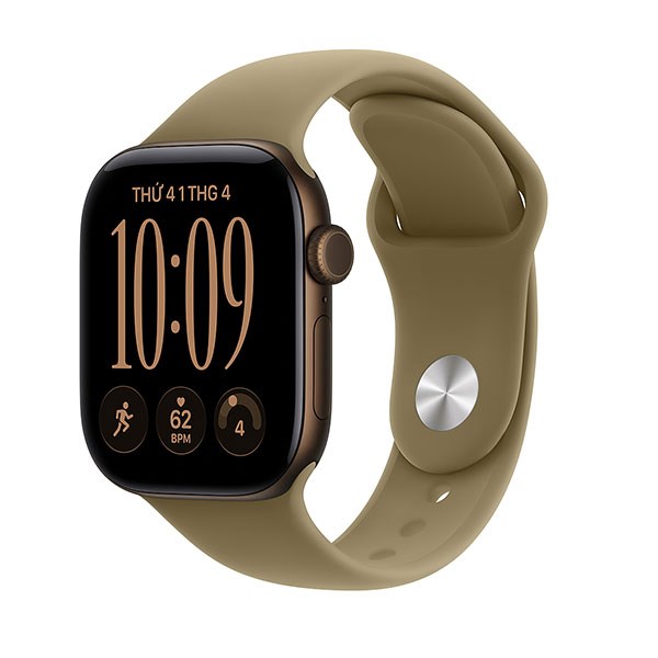 Apple Watch Series 12 GPS + Cellular 46mm viền nhôm dây silicone