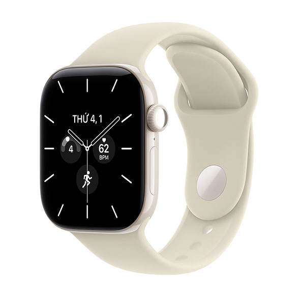 Apple Watch Series 12 GPS + Cellular 42mm viền Ceramic dây silicone