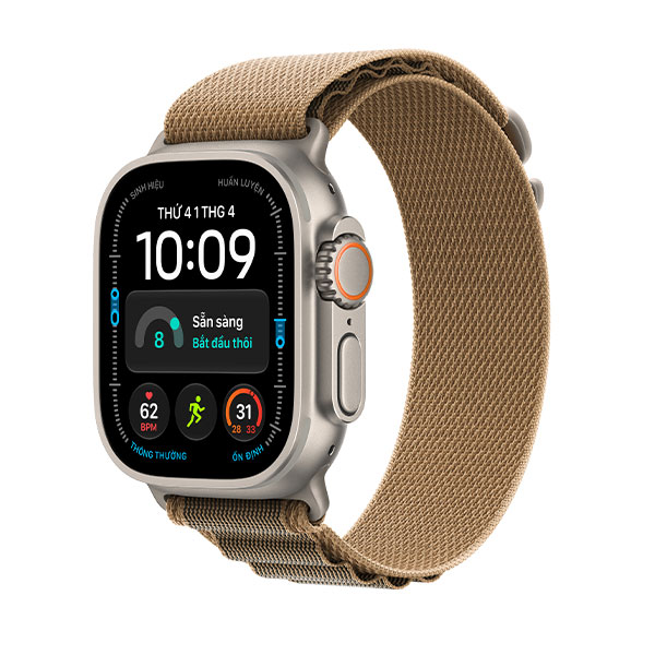 Apple Watch Ultra 4 GPS + Cellular 49mm viền Titanium dây Alpine