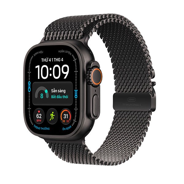 Apple Watch Ultra 4 GPS   Cellular 49mm viền Titanium dây Milan