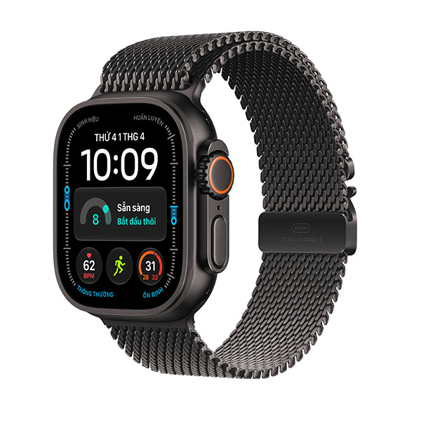 Apple Watch Ultra 4 GPS + Cellular 49mm viền Titanium dây Milan