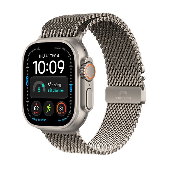 Apple Watch Ultra 4 GPS   Cellular 49mm viền Titanium dây Milan