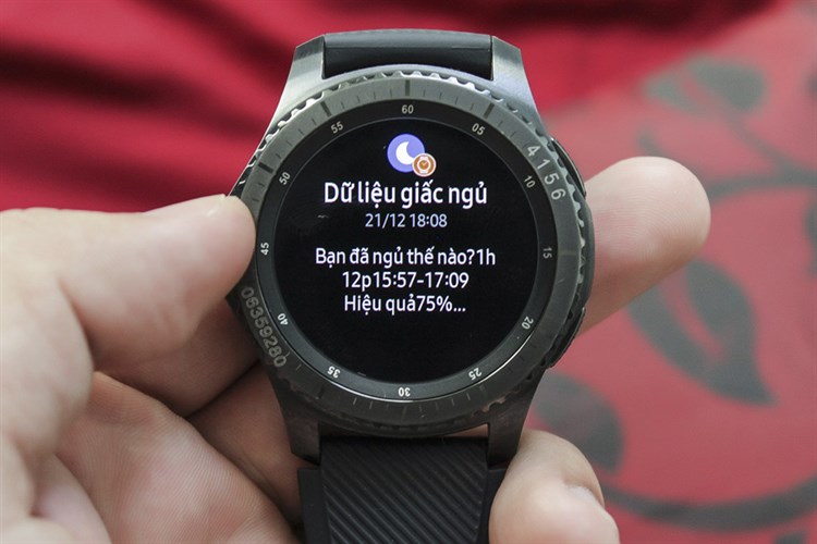Đồng hồ thông minh Samsung Gear S3 Frontier Màu Đen