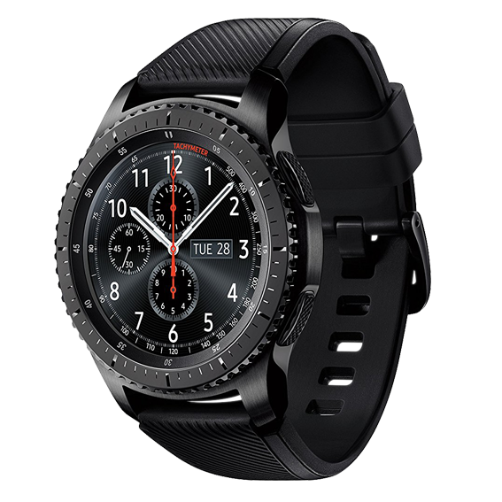 Đồng hồ thông minh Samsung Gear S3 Frontier Màu Đen