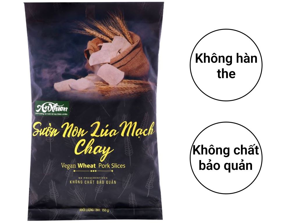 Sườn non lúa mạch chay An Nhiên gói 150g 2