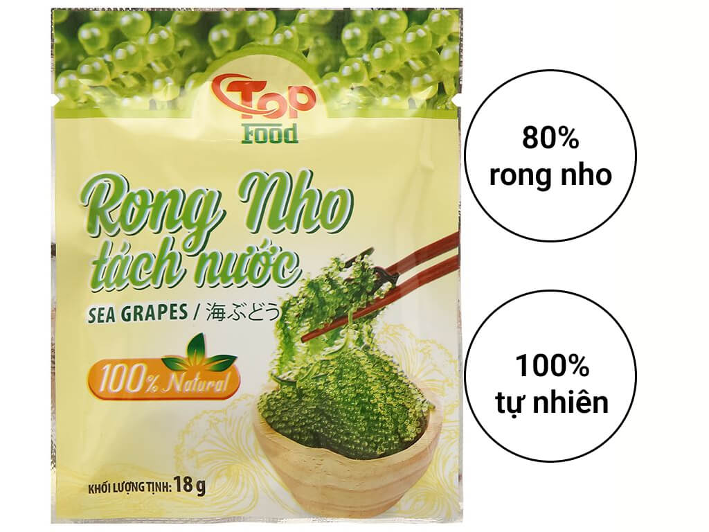 Giá Rong Nho Tách Nước: Thông Tin Mới Nhất và Lợi Ích Sức Khỏe