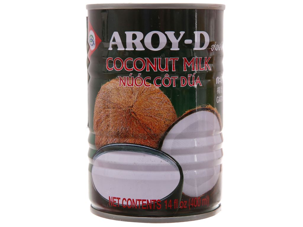 Nước cốt dừa Aroy-D lon 400ml 1