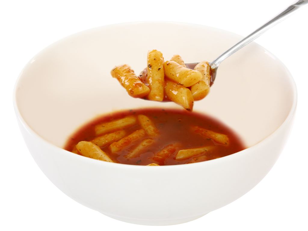 Bánh gạo Pink Rocket Topokki vị cà chua gói 240g 6