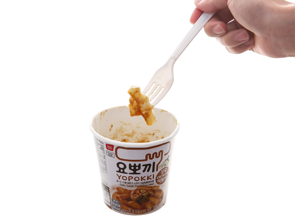 Bánh gạo Yopokki xốt tỏi teriyaki ly 120g 7