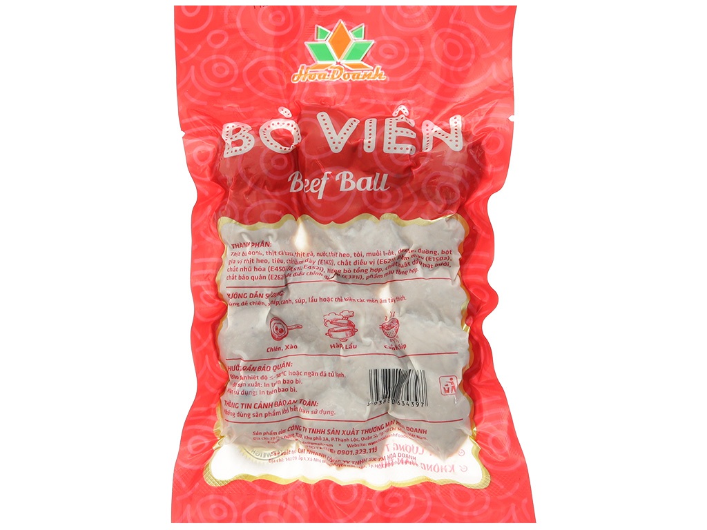 Bò viên Hoa Doanh 200g 3