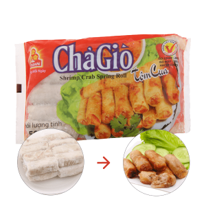 Chả giò tôm cua Vissan 500g